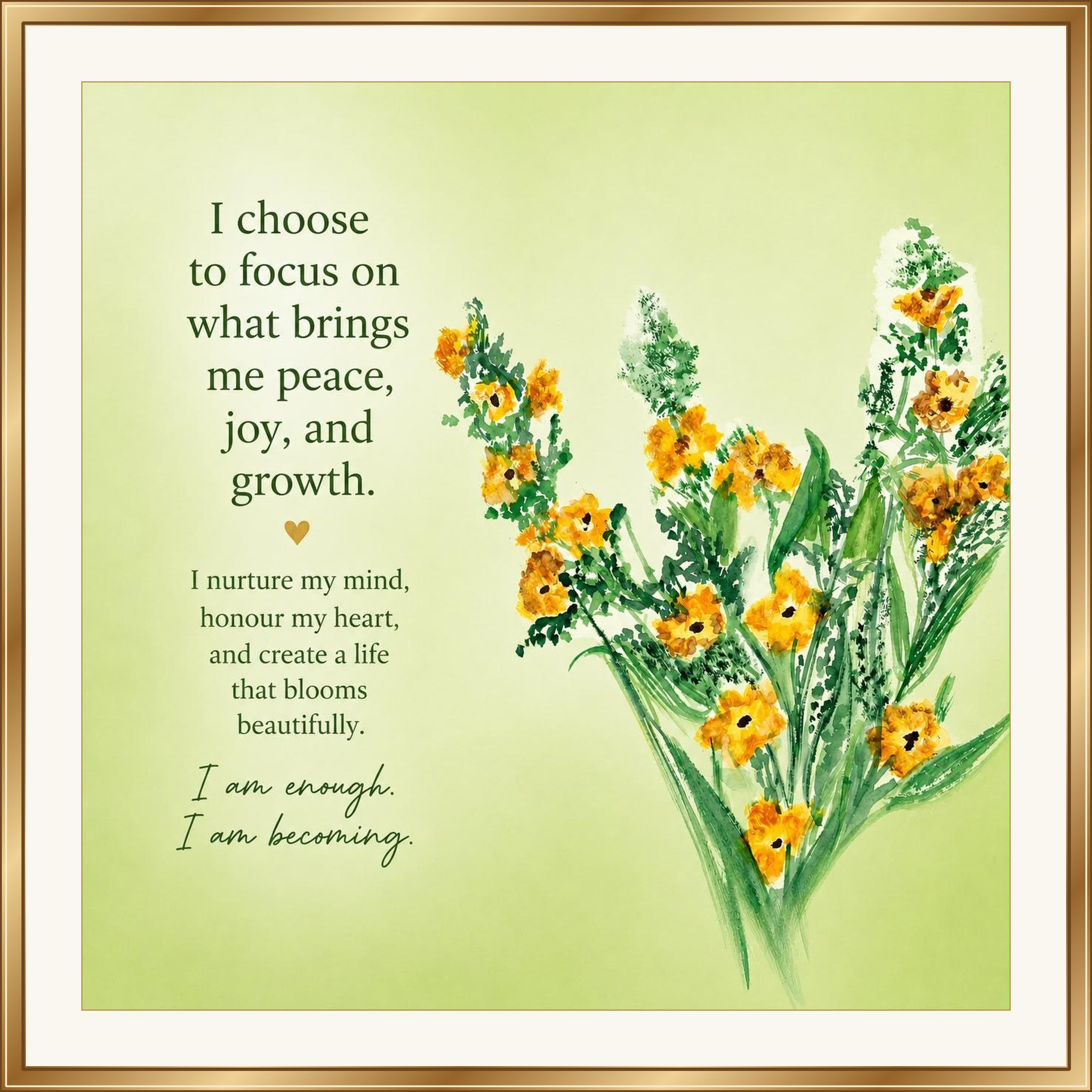 Blooming Flowers